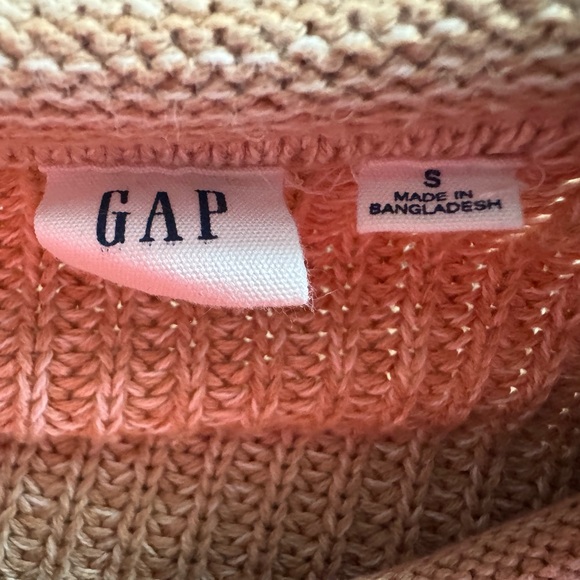 GAP Women's Striped Beige and Black Sweater - Picture 3 of 3
